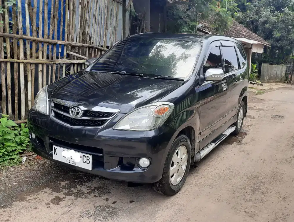 Toyota avanza 1.3 G manual 2007 hitam