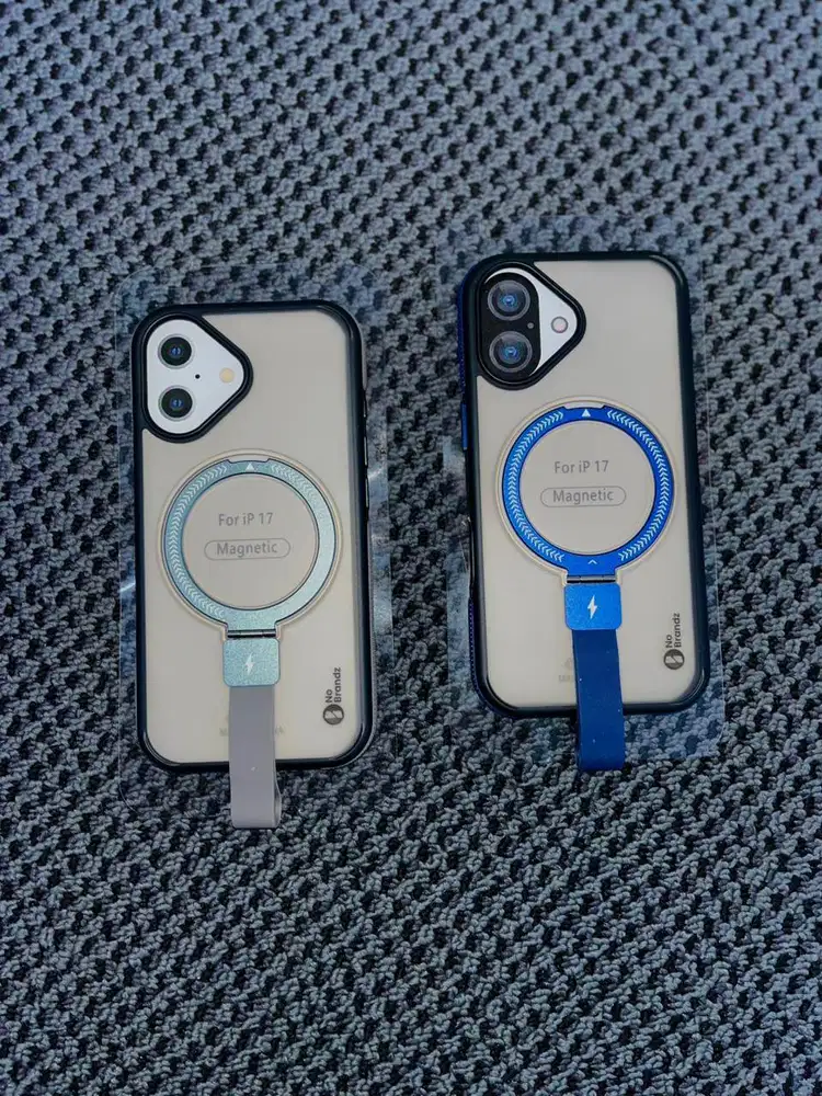 No Brandz Clear Magsafe Grip Case iPhone 17