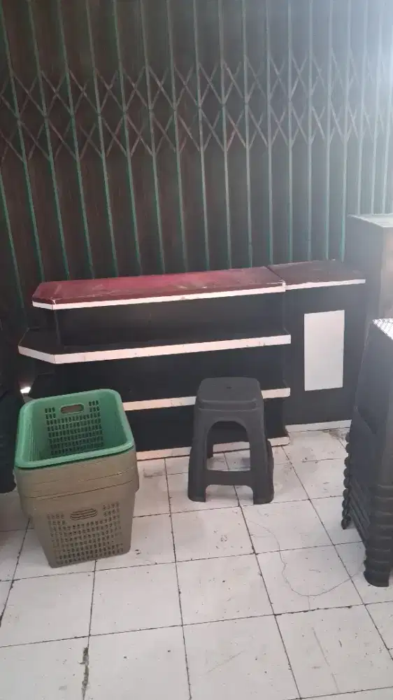 Set Meja Kasir minimarket/toko Siap Pakai Kuat Murah