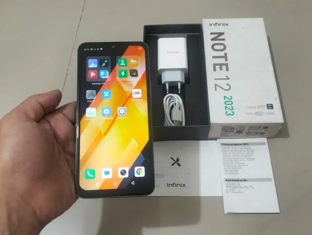 INFINIX NOTE 12 2023 RAM 8GB+5GB/128GB 6.7in 50MP 5000Mah Heli G99 NFC