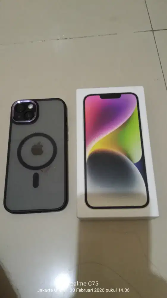 iPhone 14 plus 128 lengkap