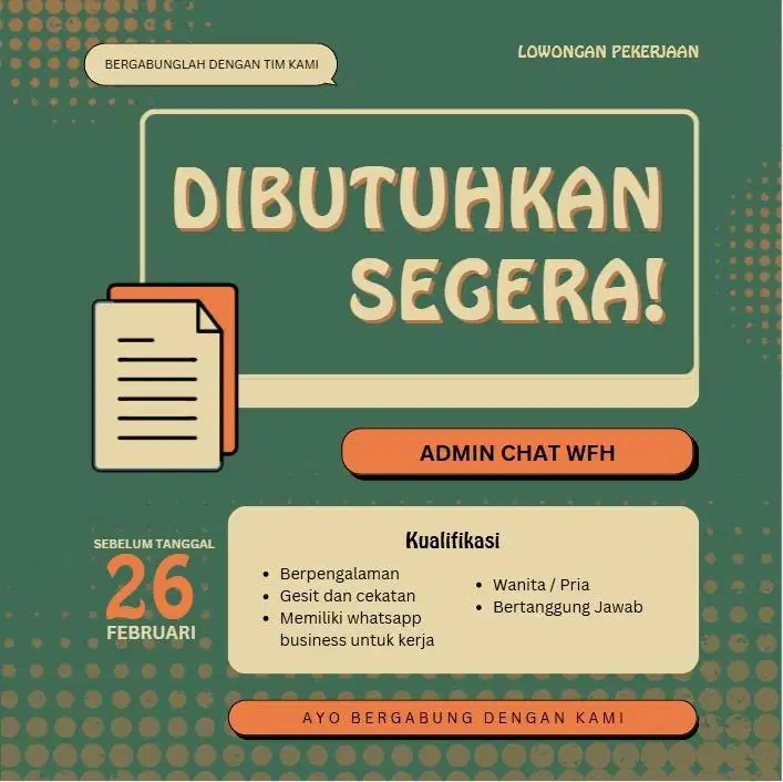 kerja mudah dan simpel