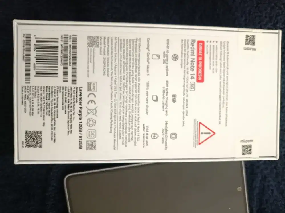 Dijual HP Redmi Note 14 5G (nego)