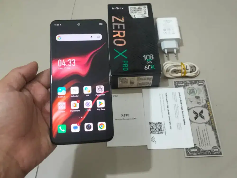 INFINIX ZERO X PRO 8GB / 256GB 6.67in AMOLED Dual Chip 108MP 60X Zoom