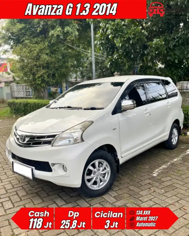 Cash Avanza g 1.3 AT 2014