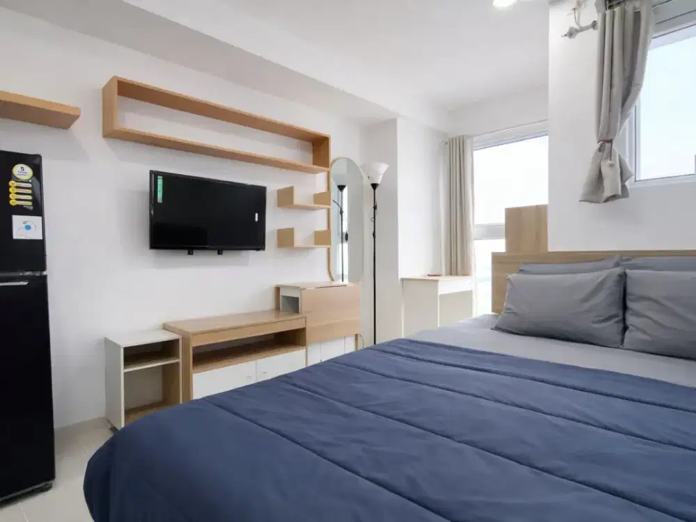 Disewakan Harga Promo Mahata Tanjung Barat Apartemen Studio Furnish Akses Langsung KRL