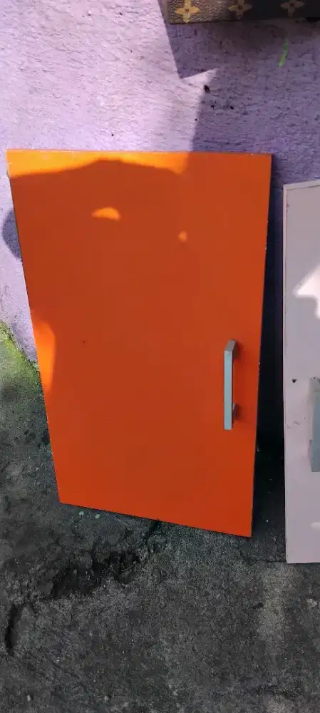 Pintu kitchen set aja masih bagus