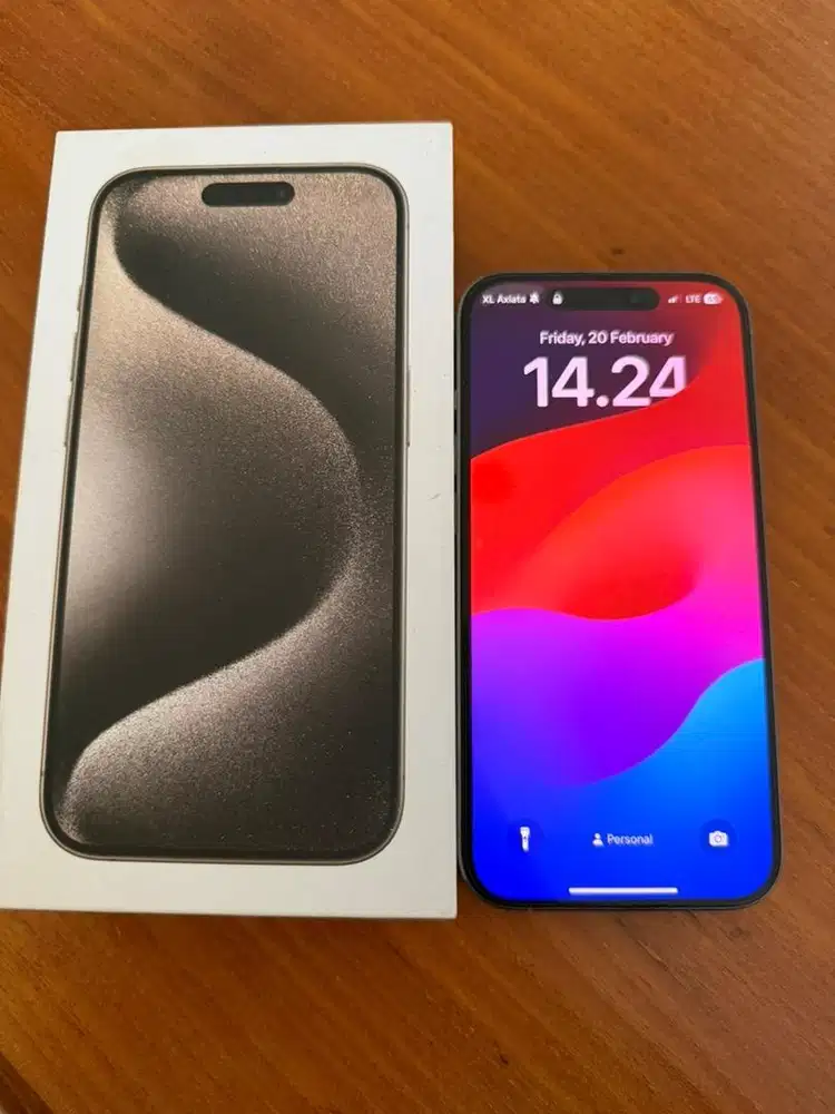 Iphone 15 Pro 128 GB natural titanium ibox 100% original