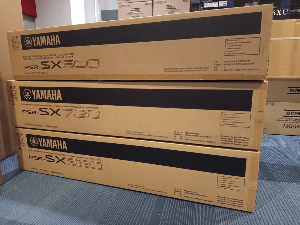 Yamaha PSR SX SX600 SX720 SX920 Keyboard Arranger Organ Tunggal / Korg
