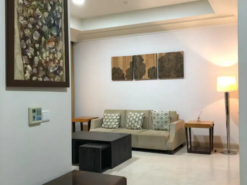Rare Unit 2Br Private Lift di Pakubuwono View Simprug 156 Sqm Low Floor Garden View