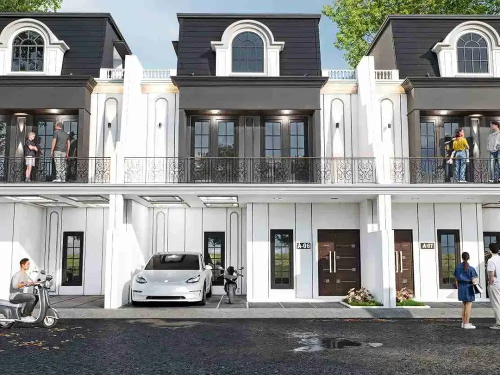 Rumah Mewah 3 Lantai di Tanah Baru Depok, Dekat Tol