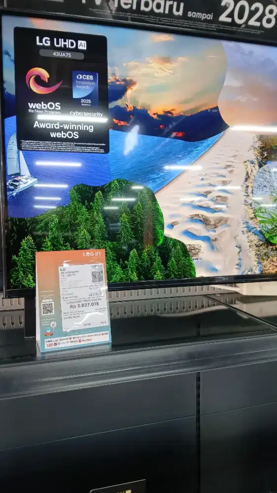 KREDIT LG LED TV 43 INCH