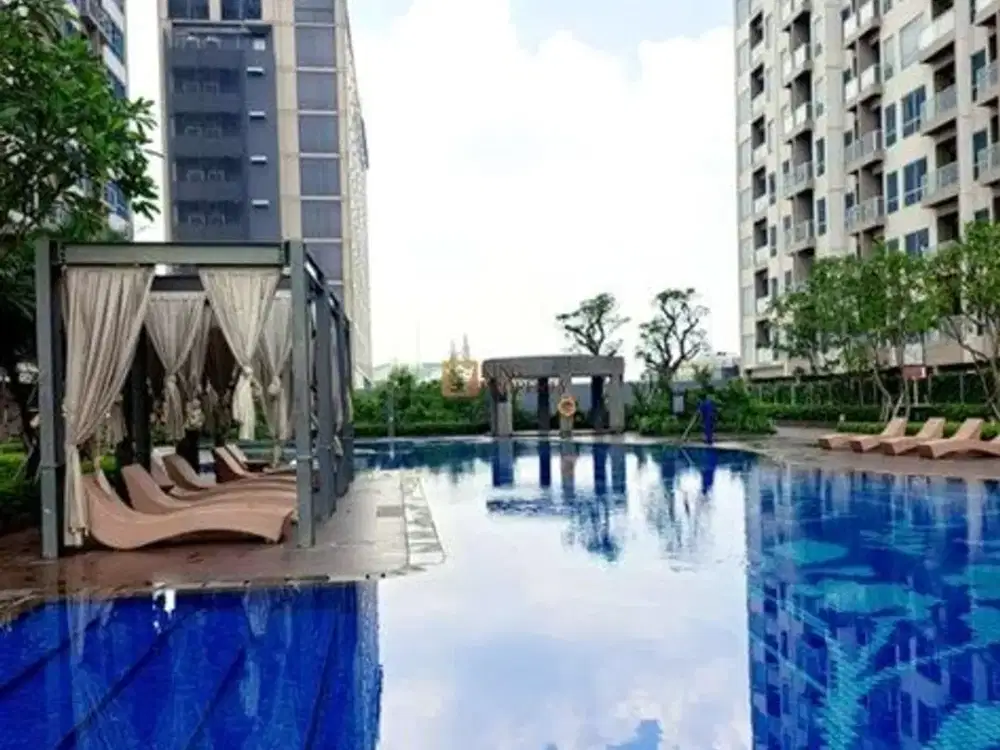 Hunian Ekslusif! Nego sampai jadi Dijual 3br Siap Huni Apartemen Green Sedayu Taman Palem strategis fasilitas premium