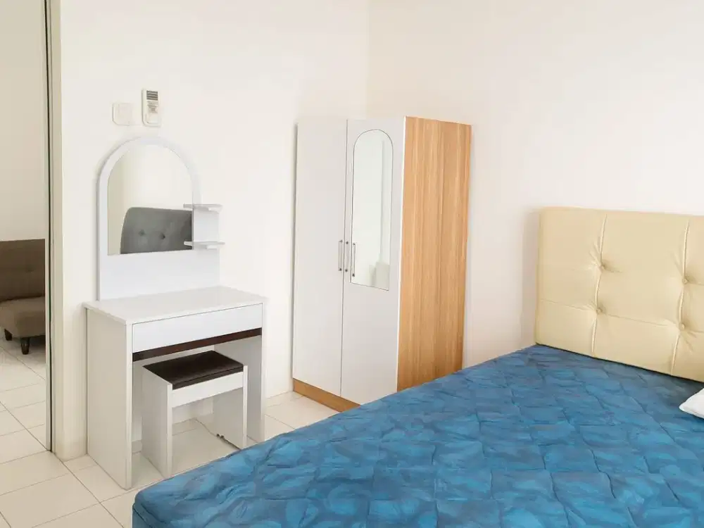 Disewakan Bulanan Murah 2BR Furnish Bulanan Pancoran Riverside Apartemen