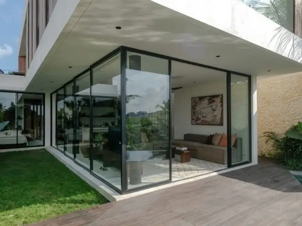 Villa Cantik Konsep Modern Tropis Dijual, di Nyanyi Tabanan Area