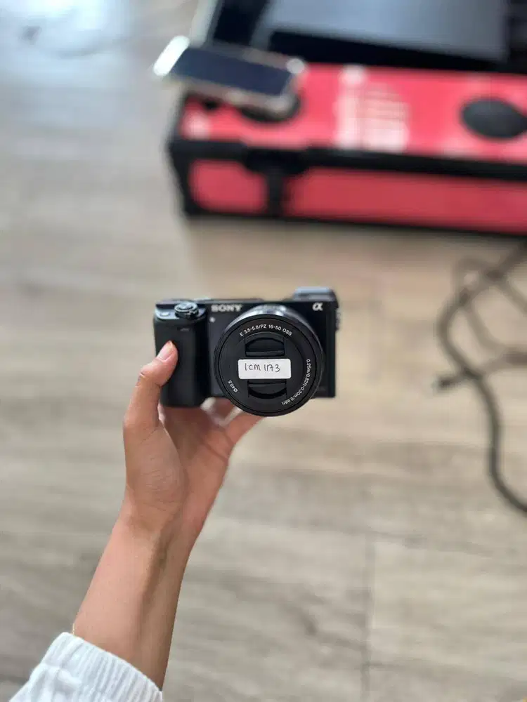 KAMERA SONY A6000 + KIT BLACK