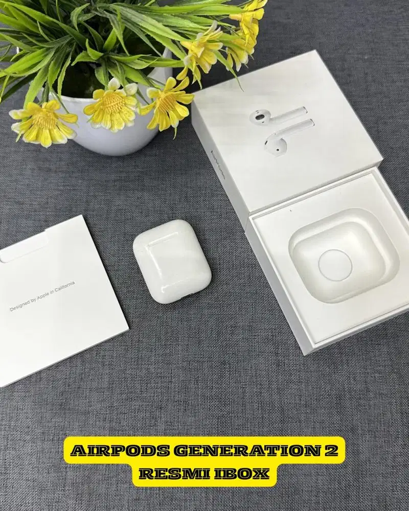 Airpods Gen 2 resmi iBox
