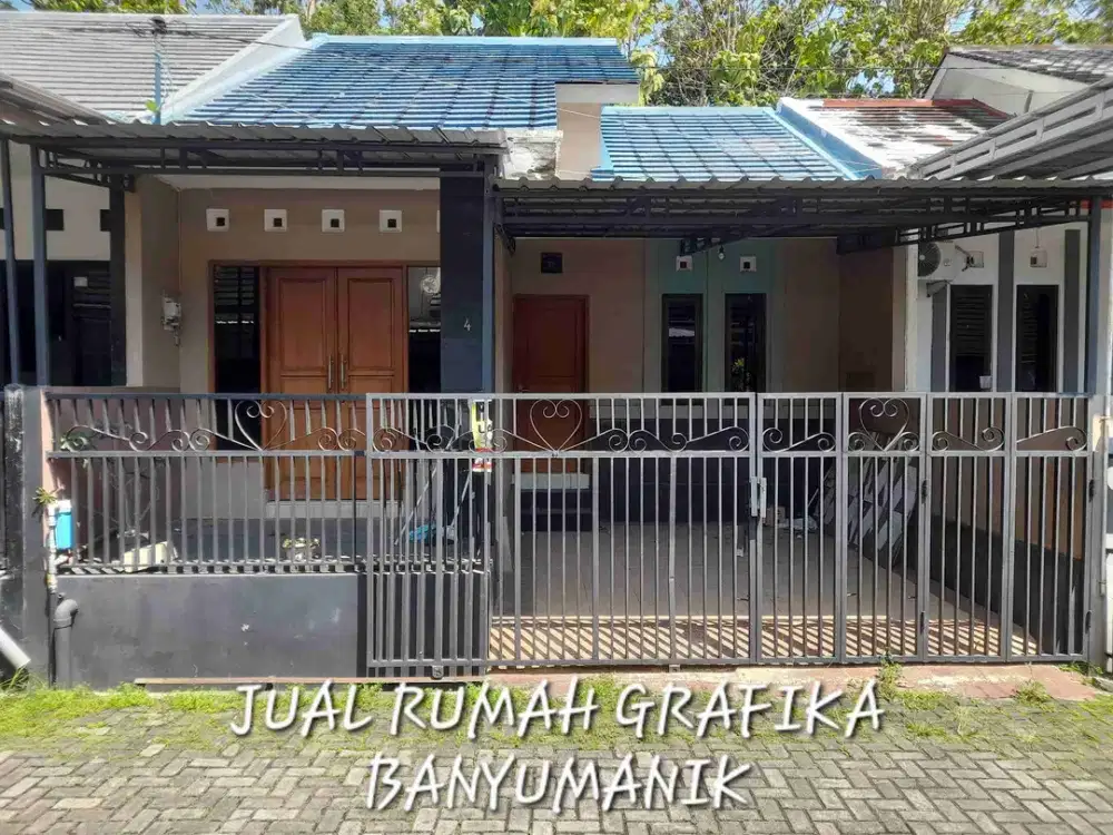 JUAL CEPAT RUMAH BANYUMANIK SEMARANG, CLUSTER GRAHA GRAFIKA ASRI