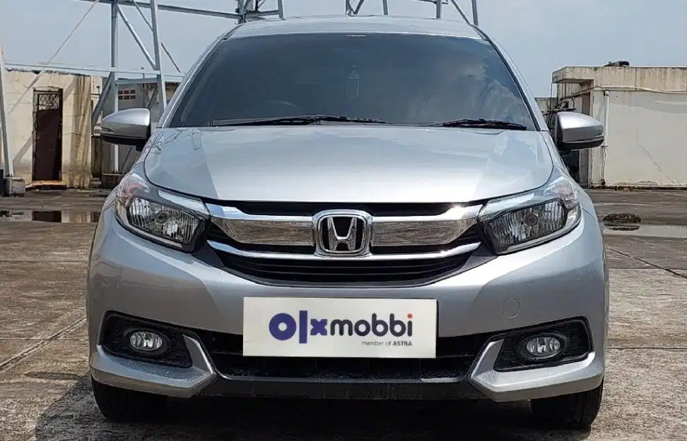 TDP 7,JT, Garansi Mesin 1th Honda Mobilio 1.5 E Bensin-AT Abu 2018