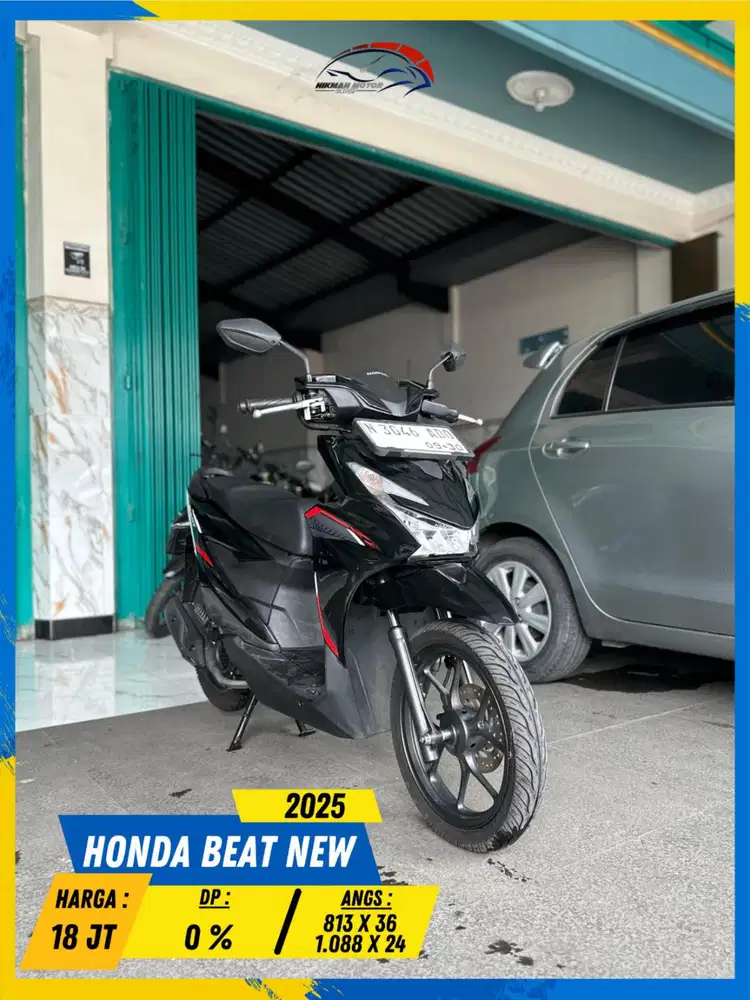 HONDA BEAT NEW 2025 BEKAS RASA BARU BOSSKU HIKMAH MOTOR KEPUH MALANG