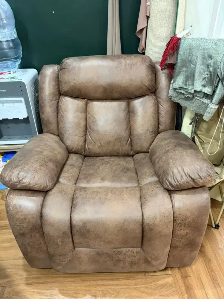 Selma Norton Sofa Recliner Rocking Fabric 1 Seater