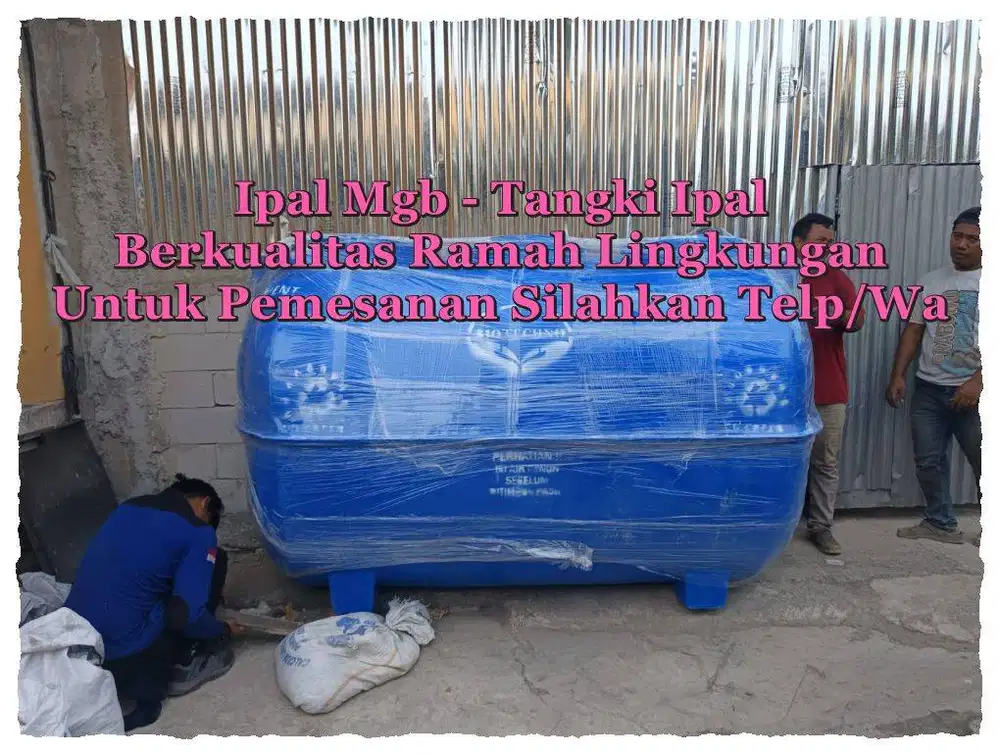 STP -IPAL Tank –IPAL –IPAL Industri – Tangki STP–IPAL Komunal–IPAL Dom