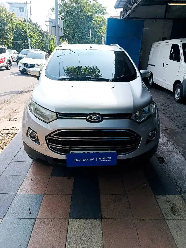 FORD 2015 ECO SPORT 1.5 MT SILVER MURAH SIAP PAKAI MOBIL1717 JEMURASRI