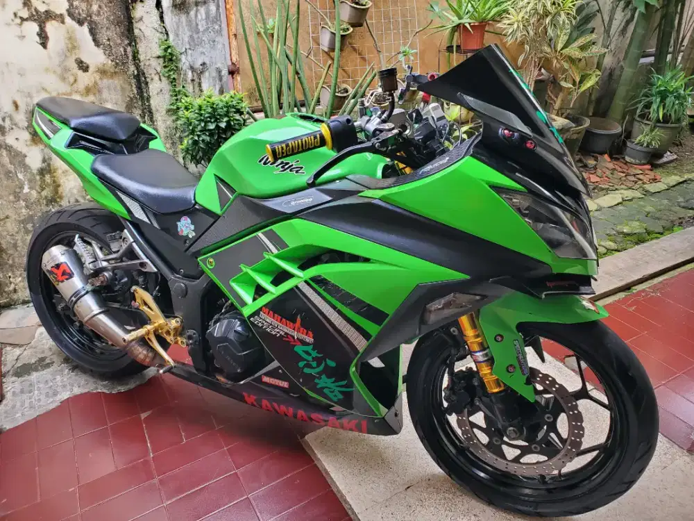 Kawasaki Ninja 250Fi SE Hijau 2014 Orisinjl.