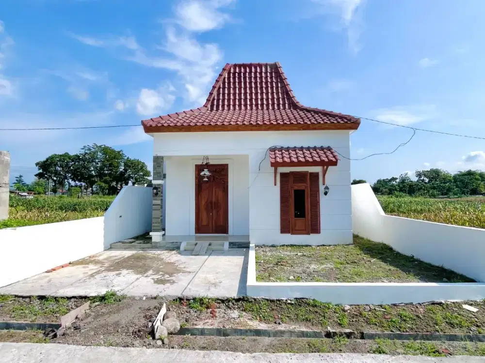 Nuansa Tradisional & Nyaman, Rumah Joglo Cantik Harga 299 Juta