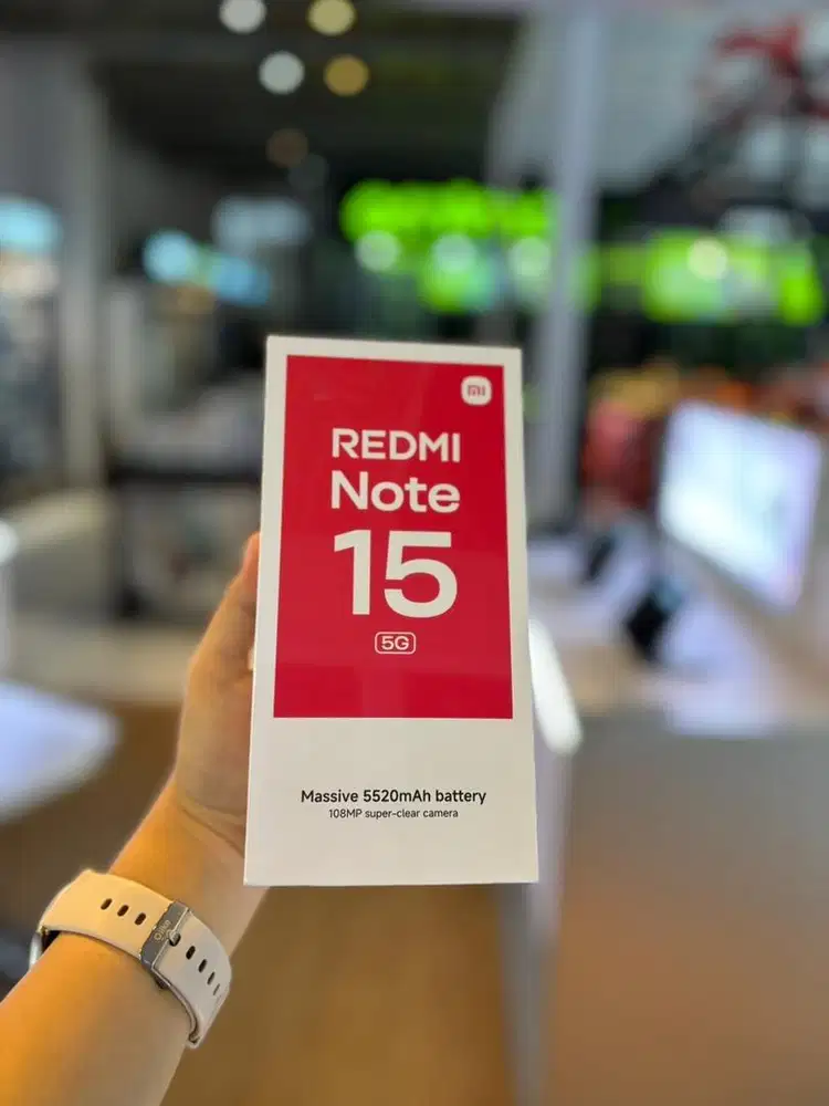 Promo Redmi Note 15 5G Free Buds 6 Play