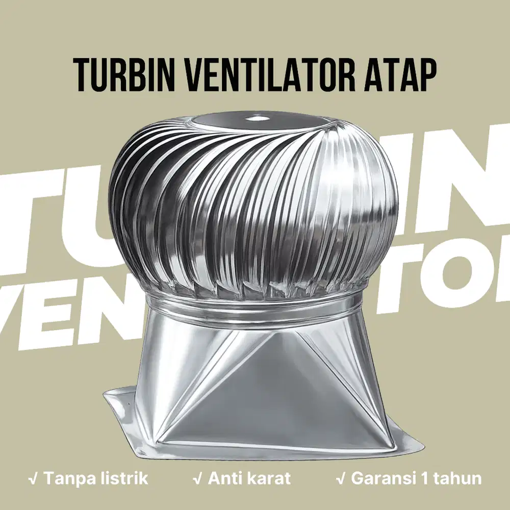 JUAL TURBIN VENTILATOR ASJ