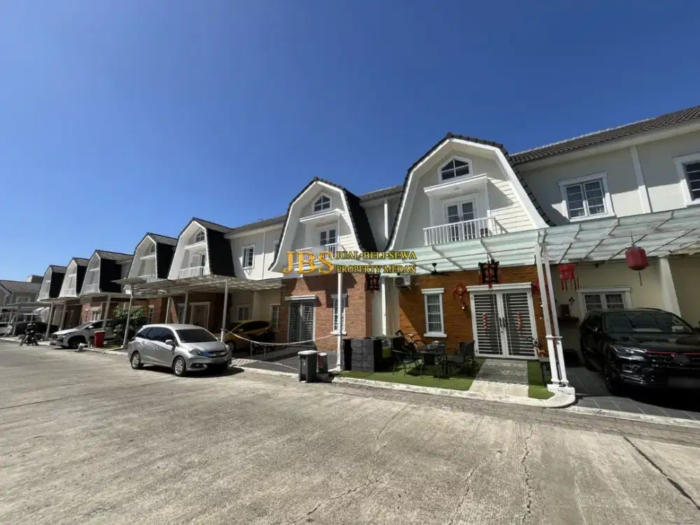Jual Rumah 2 Tingkat di Komplek Medan Resort City Cluster Rotterdam