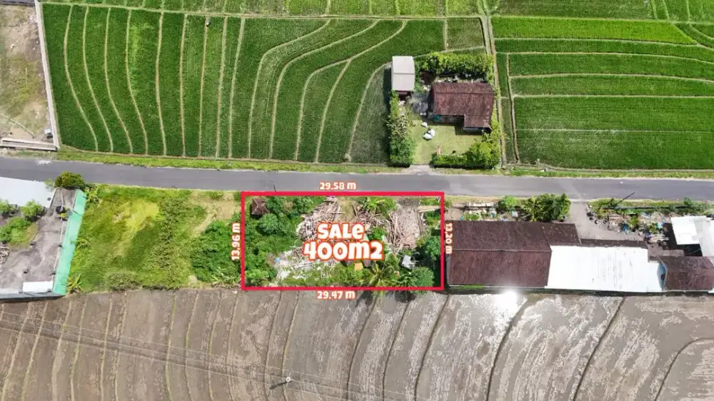 Lokasi Zona Rumah Tinggal Dg Luasan Kecil Dekat Pantai Tabanan Bali