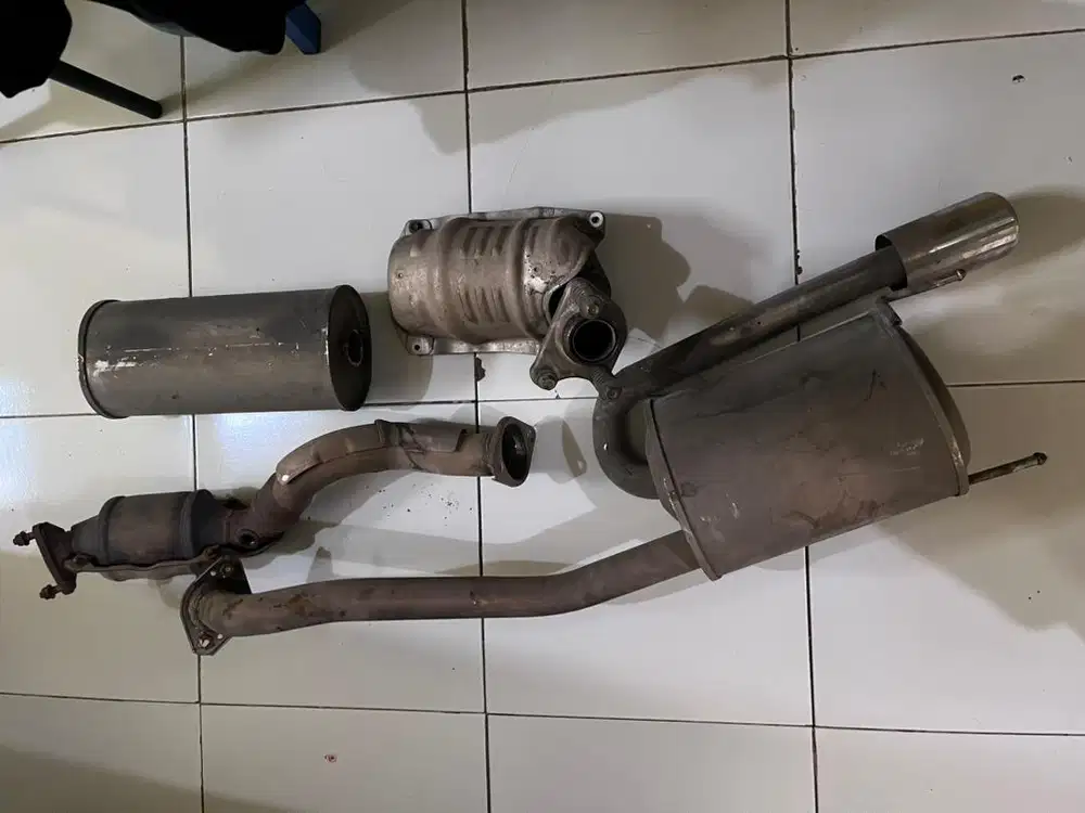 Knalpot ori copotan honda jazz ge8