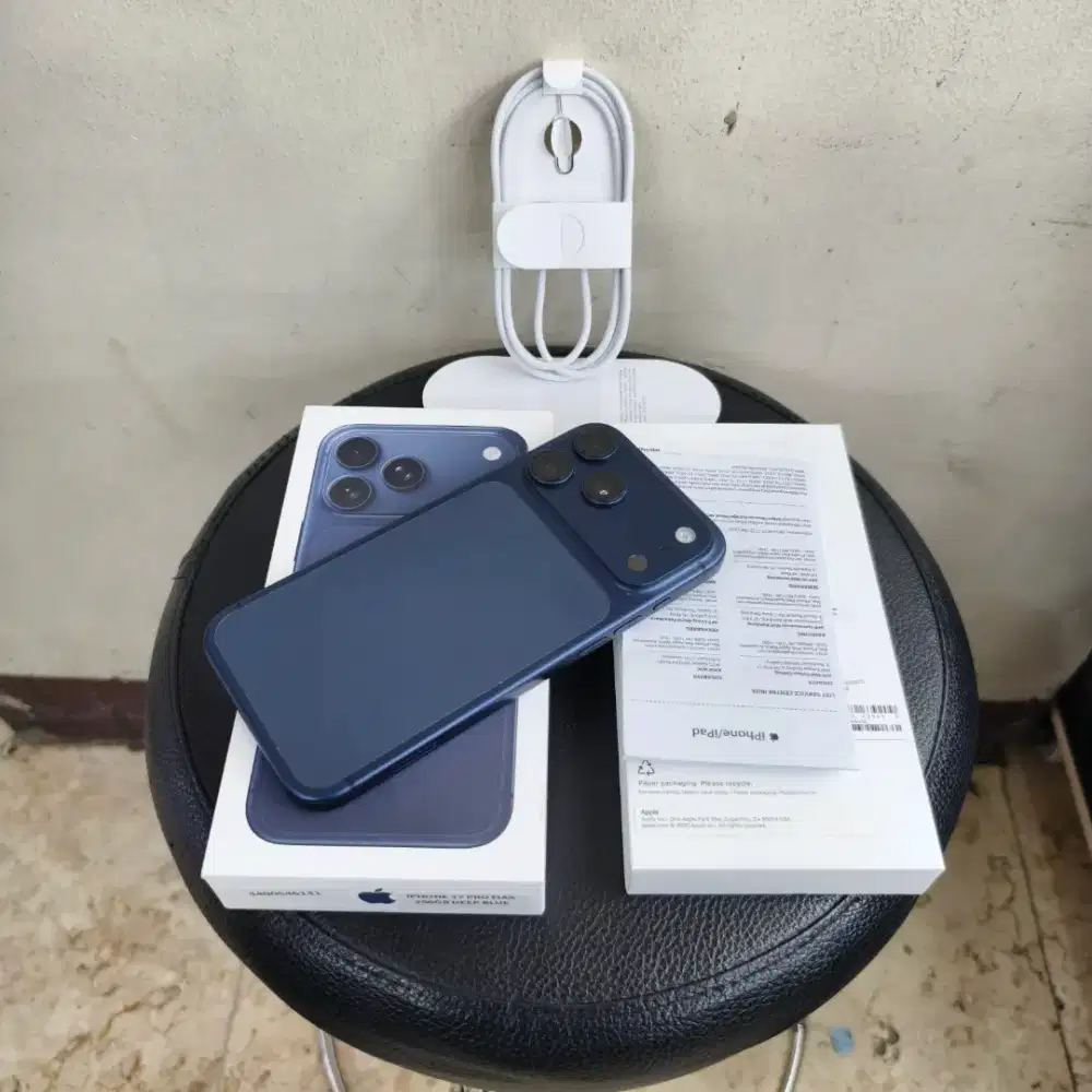 Iphone 17 Pro Max 256gb Pakai 4 Bln 99% like new Grs resmi ib5