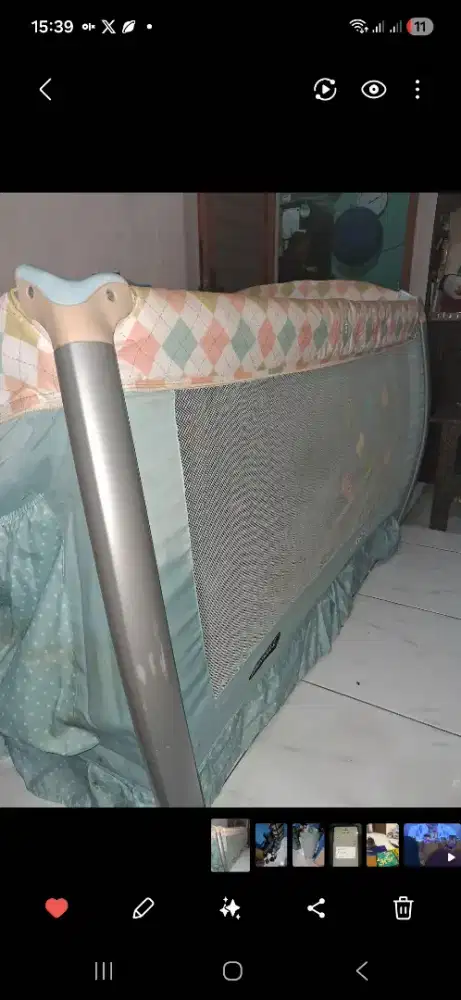 Baby crib merk Babyelle