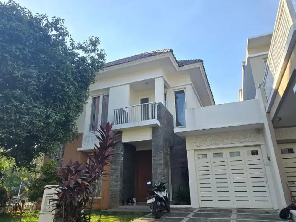Dijual Rumah Hadap Selatan Lebar 12 - Mentari, Alam Sutera, Tangerang Selatan