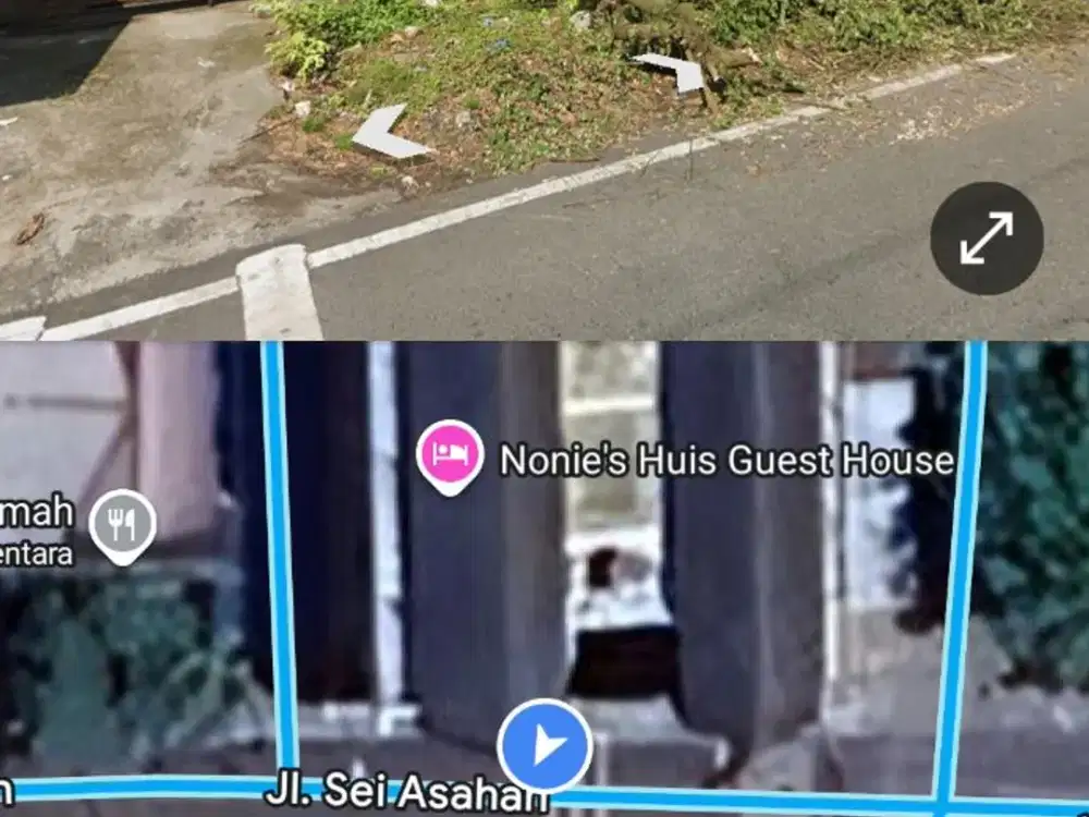 Dijual Tanah dan Bangunan di Jl. Sei Asahan, Medan