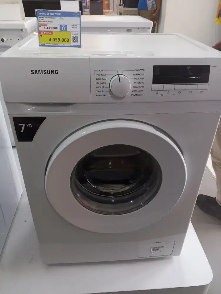 Mesin Cuci Samsung Front Load 7kg WW70T - Promo Spesial!