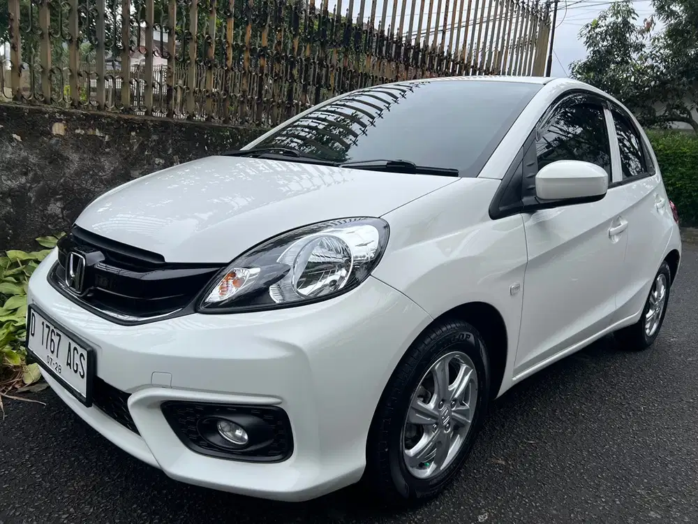 Brio E CVT 2018 KM 57rb! Putih Antik 1tgn