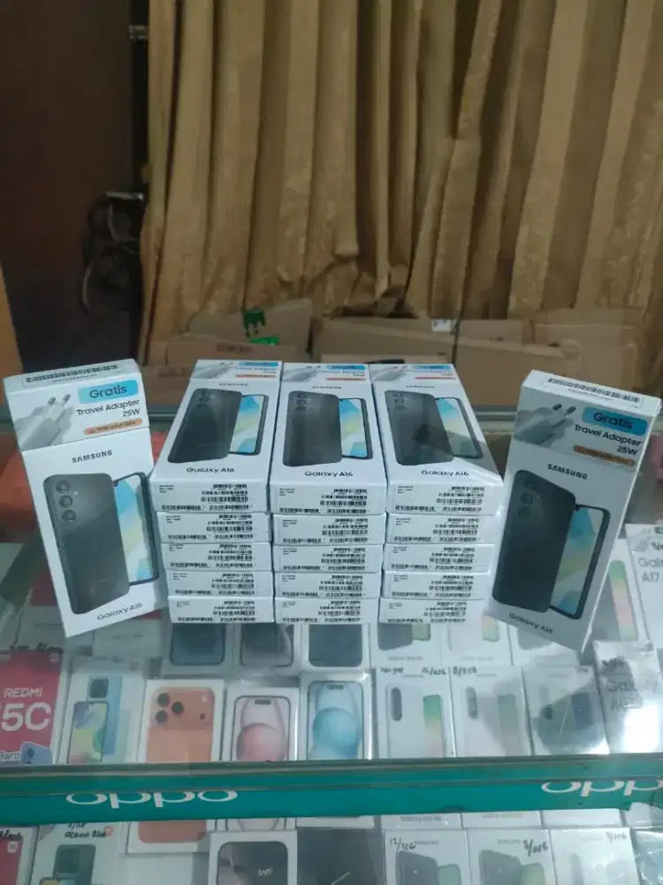 New Samsung Galaxi A16-8/128 Garansi Resmi 1 Tahun