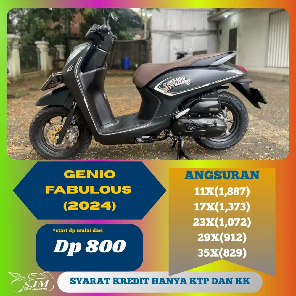 HONDA GENIO FABULOUS 2024 MESIN HALUS