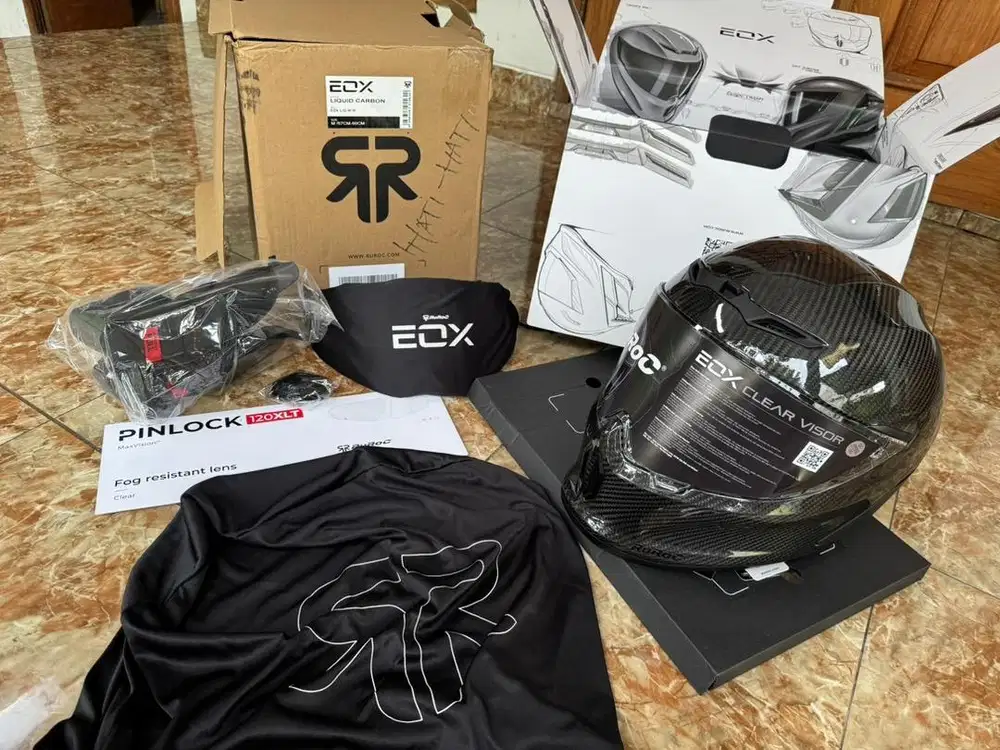 Ruroc EOX Liquid Carbon size M