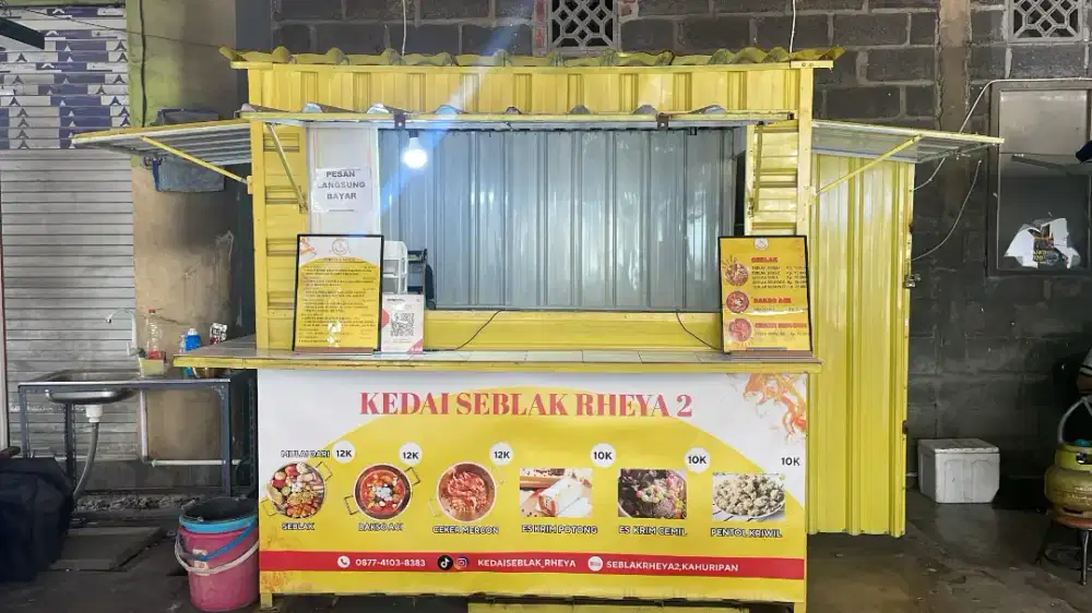 Jual Booth Kontainer bekas