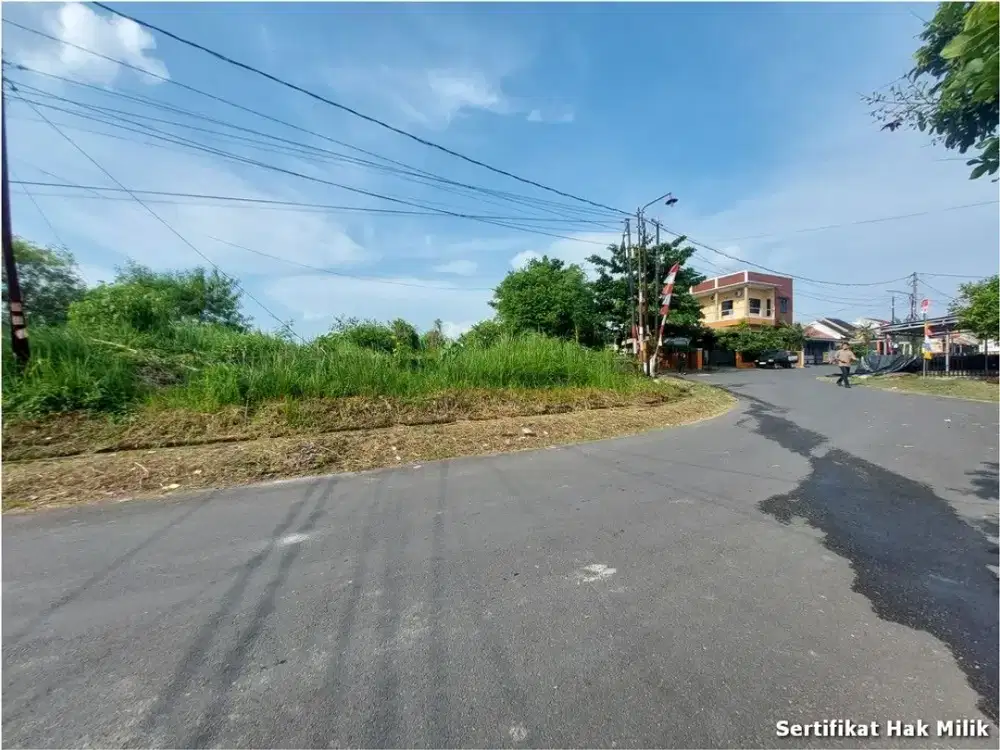 Tanah Cocok Rumah SHM Dekat Lingkungan Perumahan Nyaman