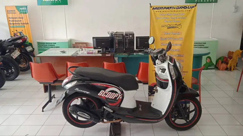 HONDA SCOOPY TH 2017 KREDIT MOTOR MURAH MOKASE