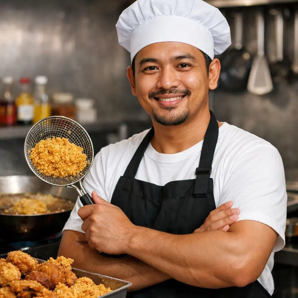 STAFF DAPUR PRODUKSI KREMES