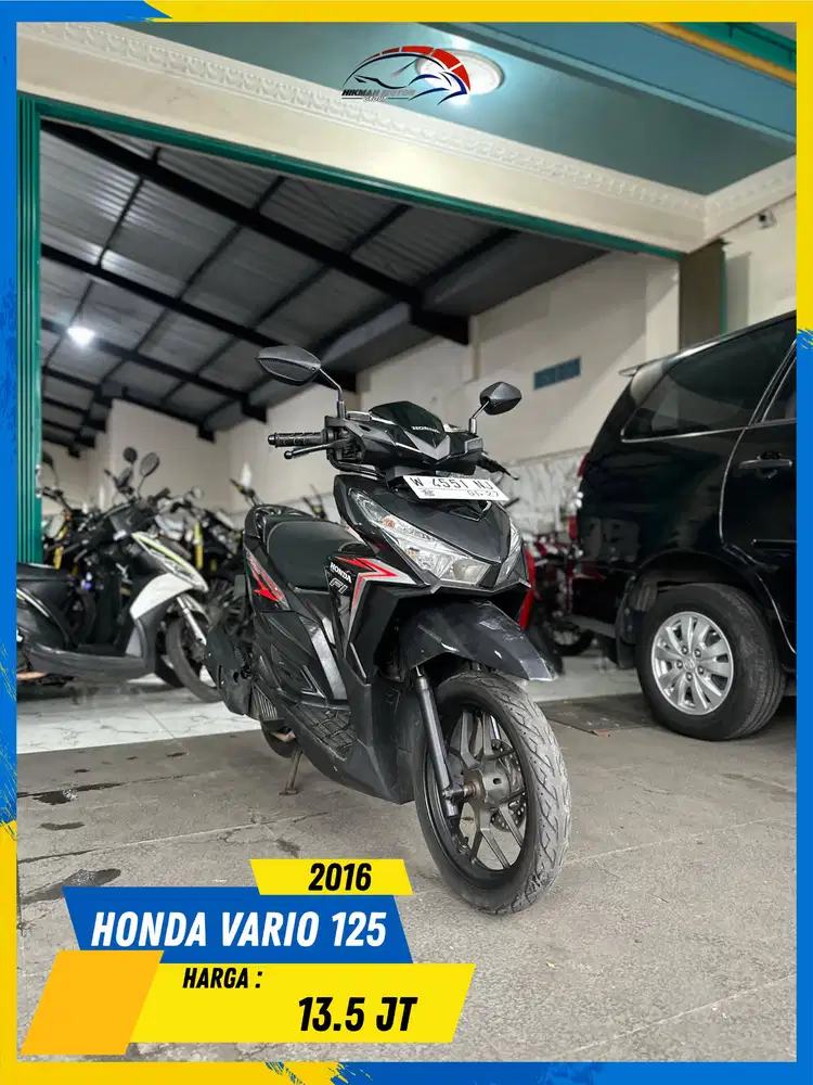 HONDA VARIO 125 2016 MURAH MERIAH MASZEHH HIKMAH MOTOR KEPUH
