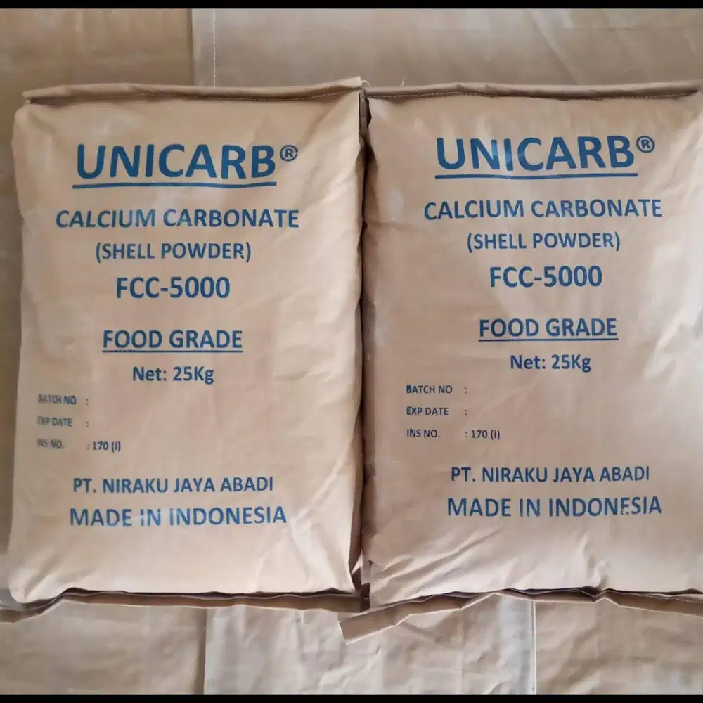 Calcium carbonate Fcc 5.000 industri Coklat