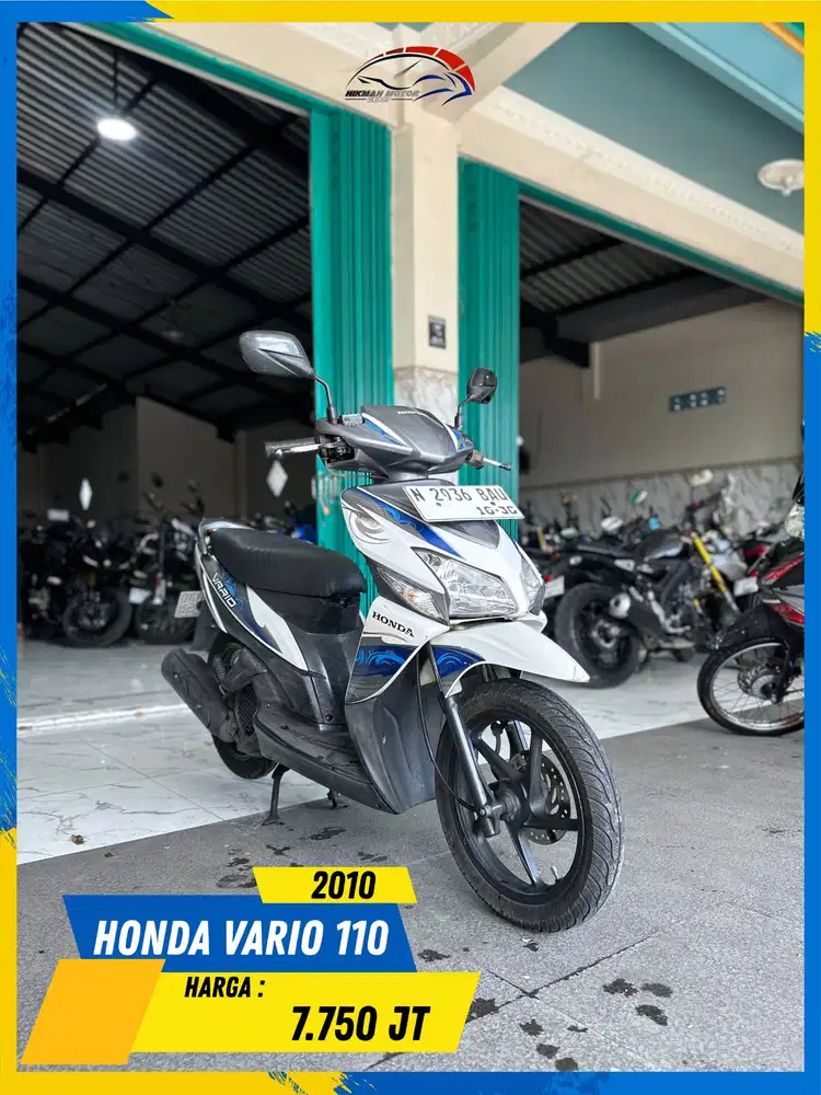 HONDA VARIO 110 2010 TERMURAH SE MALANG HIKMAH MOTOR KEPUH